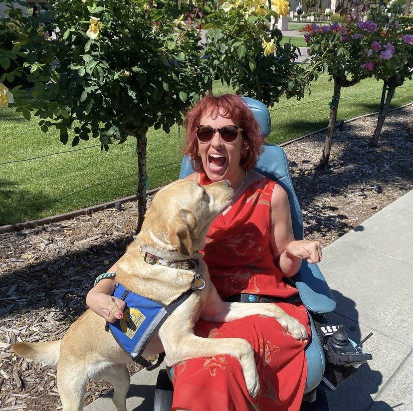 Photo of Dr. Alette Coble-Temple is a full professor at University of San Francisco. She is an advocate for the rights of parents with disabilities. She was the 2016 Miss Wheel Chair America.